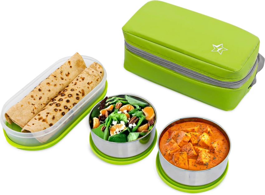 Flipkart SmartBuy Classic 3-Container Lunch Box