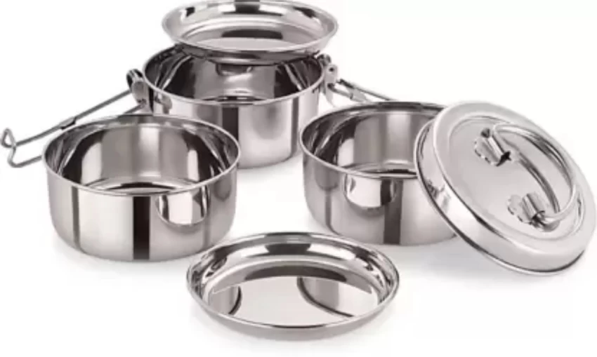 Bekner Stainless Steel Clip Tiffin