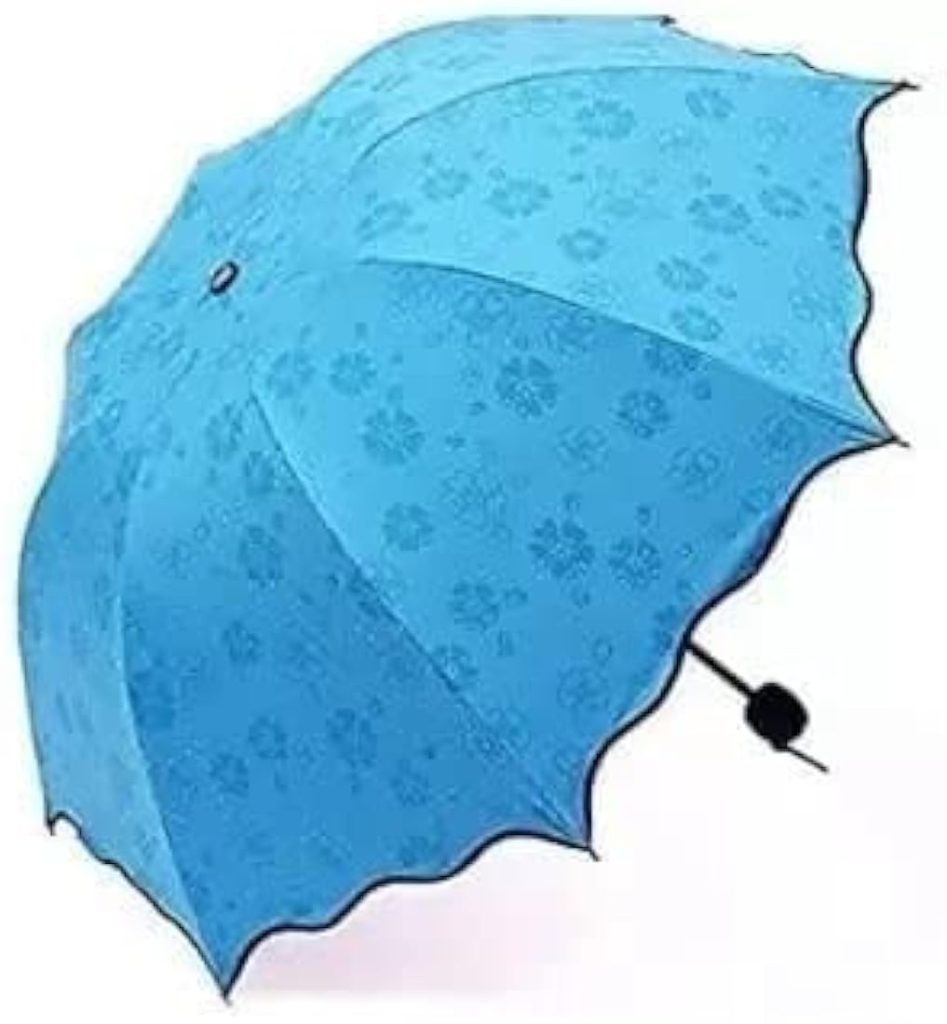 EKANTIK Magic Umbrella Shape Mini Compact Foldable with Plastic Case