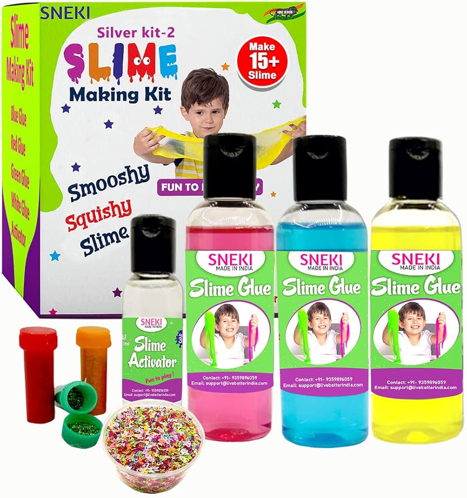 Sneki Multicolor Slime Making Kit