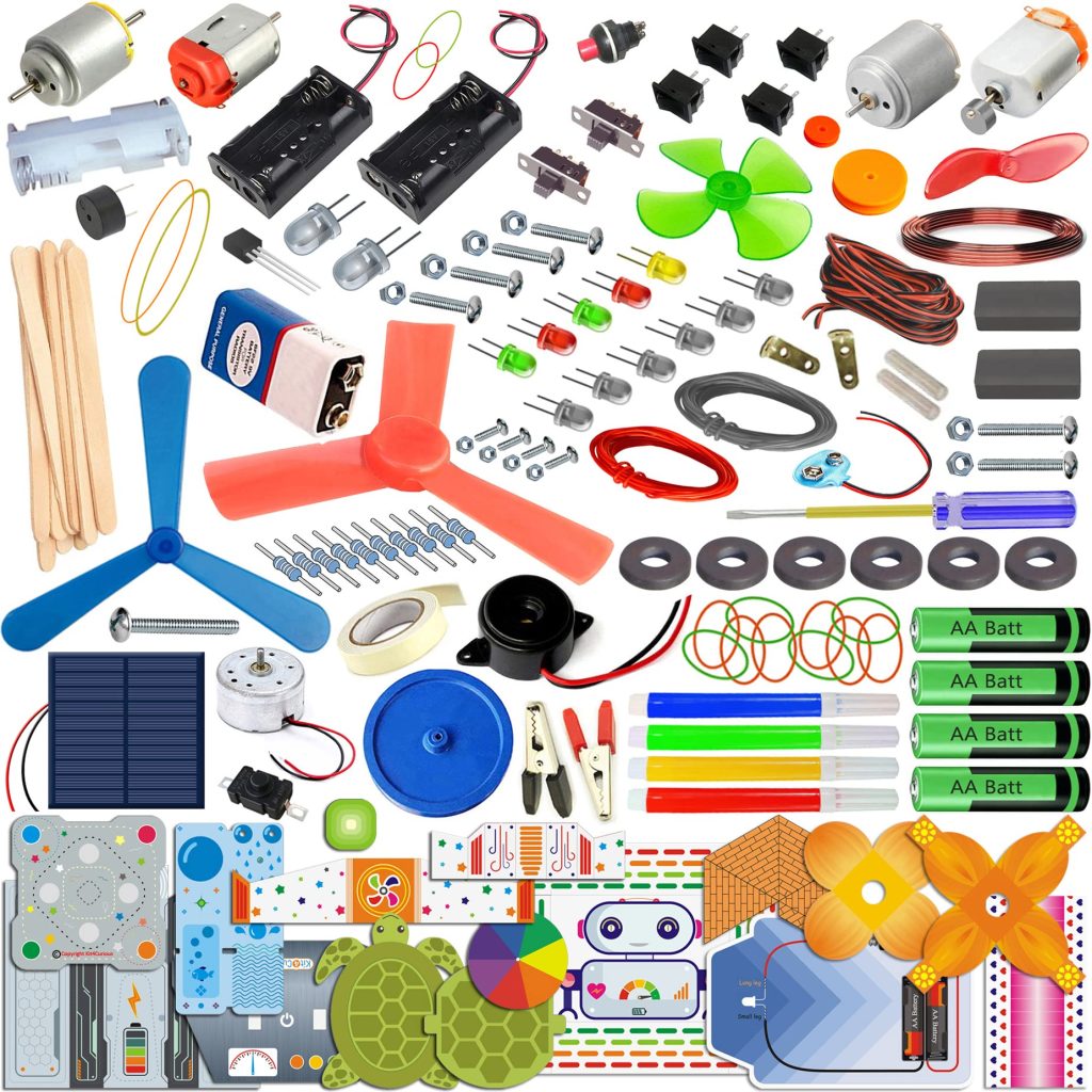 Kit4Curious 140 Experiments Science Projects DIY Kit