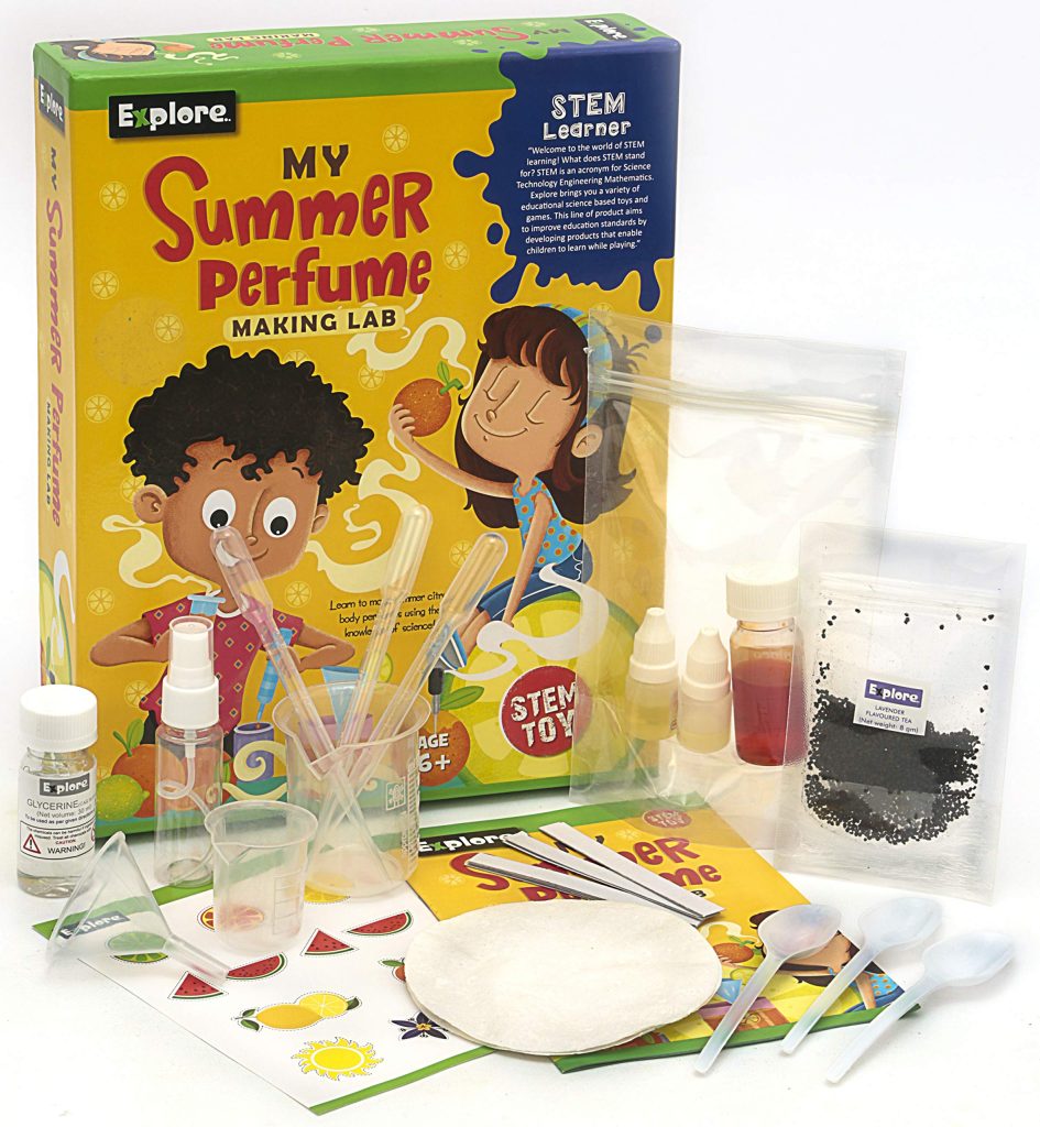 STEM Learner My Summer Perfume Making Lab