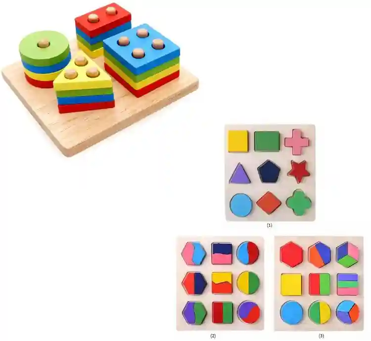 Univocean Wooden Montessori Combo Toy